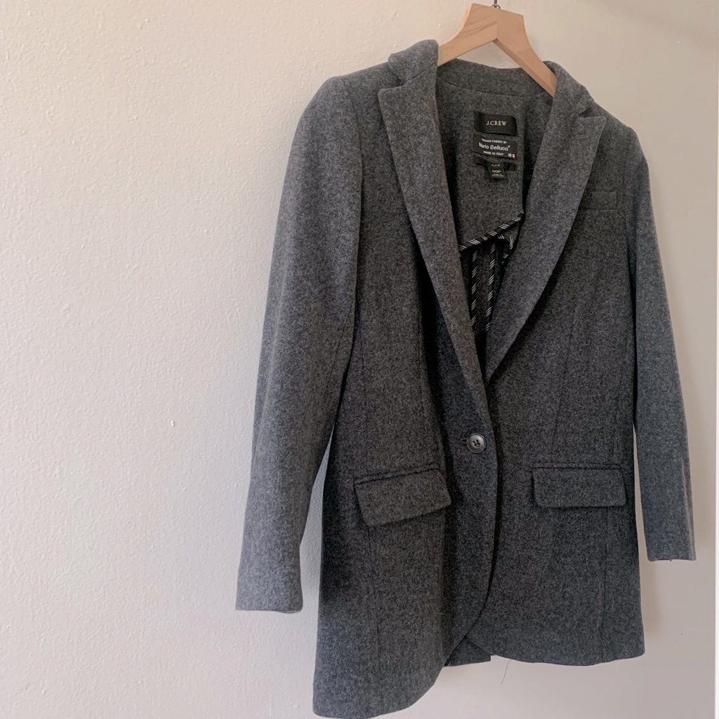 J. Crew Blazer In Mario Bellucci Italian Wool